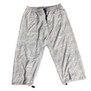 Lululemon step lively crop Dottie dash grain black 4 relaxed drawstring